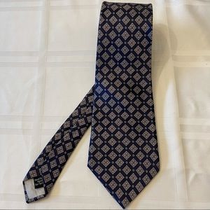 Oscar de la renta silk tie